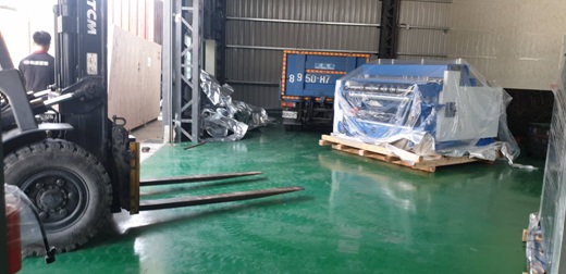 Paper bag making machine