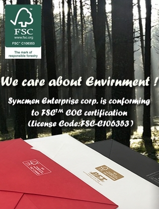 FSC™ Certification (License code : FSC-C106353)